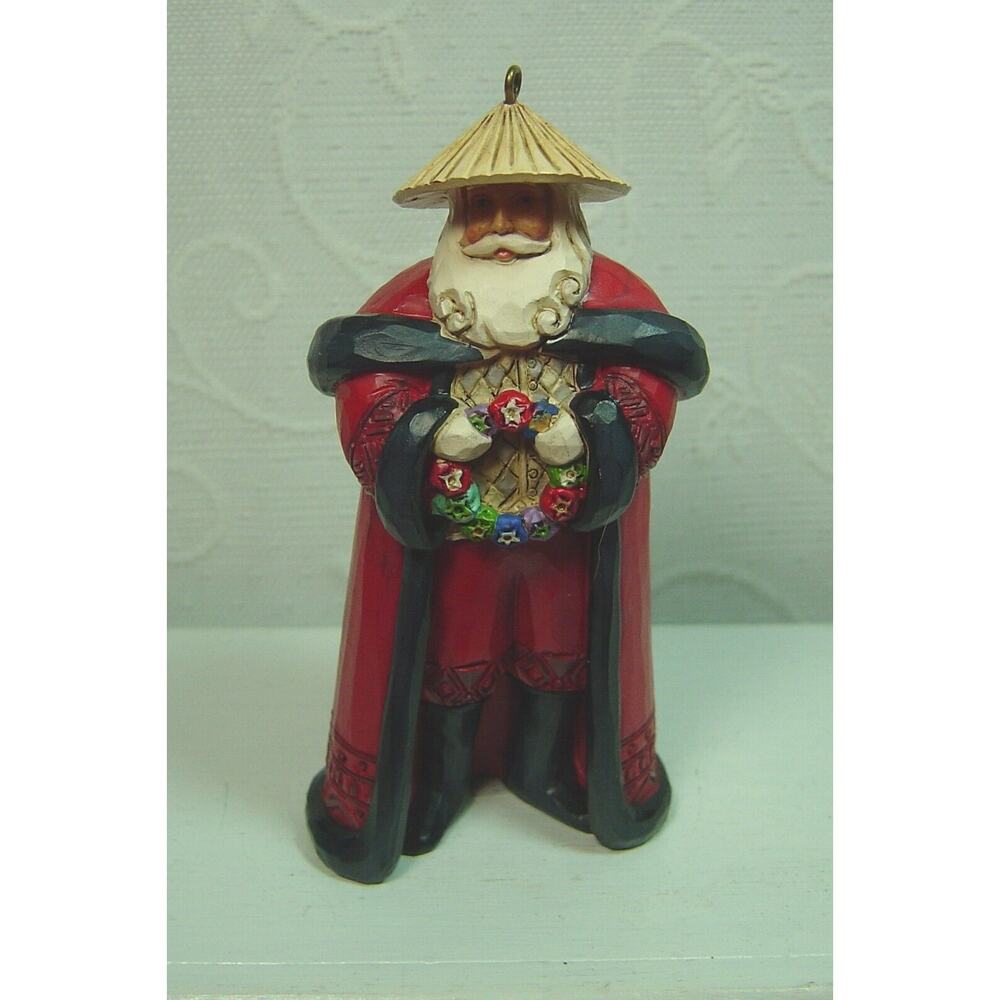 JIM SHORE FILIPINO SANTA ORNAMENT FROM 2020